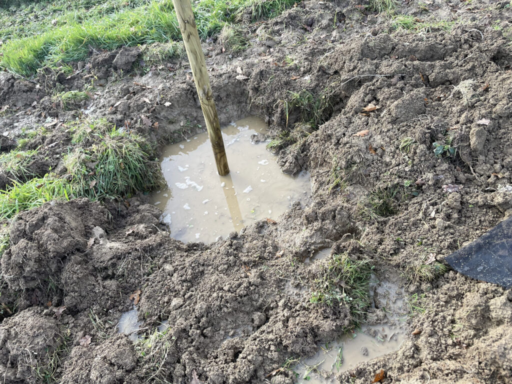 Une terre gorgée d'eau