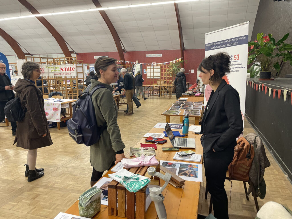 Notre stand à "explore demain organisé par l'APESS 53